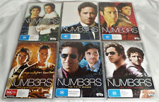 DVDs NUMB3RS Complete Series Collection 1-6 in a box região 4 PAL Rob Morrow, usado comprar usado  Enviando para Brazil