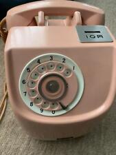 Teléfono público japonés rosa 10 yenes teléfono público vintage retro usado segunda mano  Embacar hacia Argentina