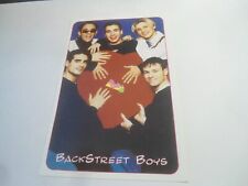 Backstreet boys cartolina usato  Cagliari