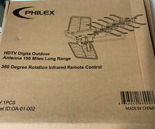 Used, 📡 Philex Outdoor HD TV Antenna - 150 Miles Digital 360 Degree, Infrared 🆕 for sale  Shipping to South Africa