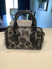 Bolsa Coach F36449 com estampa de animal leopardo chita, usado comprar usado  Enviando para Brazil