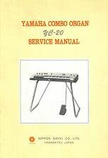 Yamaha YC20 Service Manual Repair - Schematic Diagrams - Circuit Diagram YC-20, used for sale  Shipping to South Africa
