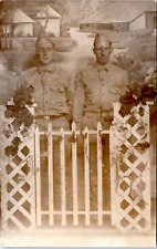 Rppc two soldiers for sale  Memphis