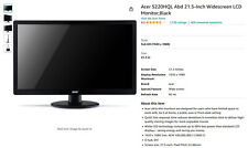 Acer s220hql 21.5 for sale  Santa Monica
