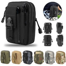 Bolsa tática de bolso pequeno cintura cinto militar masculina viagem acampamento pacote bolsa com zíper comprar usado  Enviando para Brazil