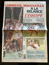 L'Equipe Journal 15/12/1993; Limoges-Marseille à la relance/ Tomba/ Afrique d'occasion  Saint-Omer