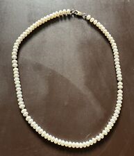 Beautiful 9ct 9kt Gold Clasp & Spacers - Pearl Necklace - 41cm for sale  Shipping to South Africa
