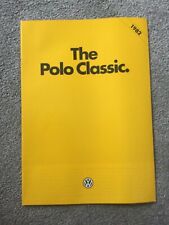 Polo classic 1982 for sale  WEYMOUTH