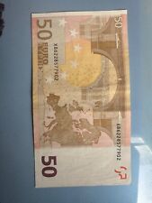 Banconota euro 2002 usato  Torrenova