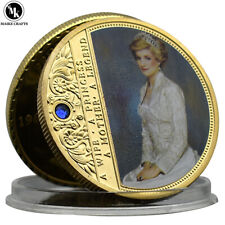 Moneda de desafío de la princesa Diana de Gran Bretaña La última moneda de oro rosa colecciona regalos segunda mano  Embacar hacia Argentina