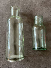 Two clear glass for sale  TAUNTON