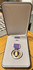 United States WW2 WWII World War 2 Purple Heart Medal w Ribbon Bar & Lapel Pin, used for sale  York