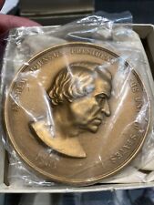 US Mint Andrew Johnson Presidential High Relief Bronze Indian Peace Medal for sale  Shipping to Canada