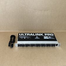 Divisor/misturador Behringer Ultralink Pro MX882 ultraflexível 8 canais comprar usado  Enviando para Brazil