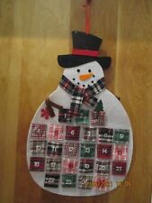 Snowman advent calender for sale  Shipping to Ireland