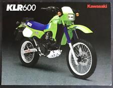 Kawasaki klr600 motorcycle for sale  LEICESTER