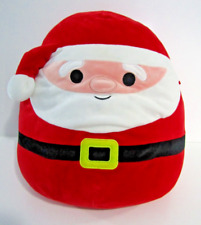 FATHER CHRISTMAS SQUISHMALLOW NICK SANTA CLAUS 12" SOFT PLUSH KELLY TOY CUSHION for sale  Shipping to South Africa