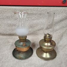 Vintage Stellar Copper Oil Lamp Sconces (2)  7in Tall for sale  Shipping to South Africa