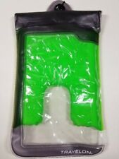Bolsa flotante de teléfono celular impermeable marca Travelon negra transparente y verde brillante segunda mano  Embacar hacia Argentina