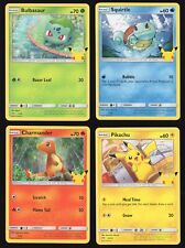 Pokemon 25º Aniversário McDonalds Holo e Não-Holo Complete Seu Conjunto Você Escolher!, usado comprar usado  Enviando para Brazil