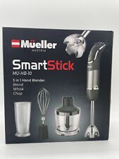 Mueller MU-HB-10 Smart Stick 12 speed Turbo Hand  3-in-1 Immersion Blender for sale  Shipping to South Africa