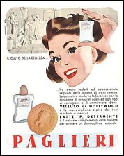 Pubblicita 1953 paglieri usato  Biella