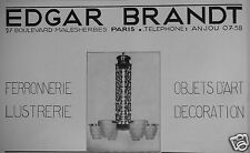 Publicité 1929 edgar d'occasion  Compiègne