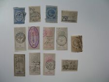Lot timbres taxes d'occasion  Fontaine-le-Bourg