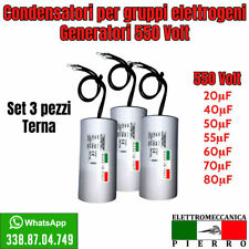 Condensatore 550 volt usato  Pomigliano D Arco