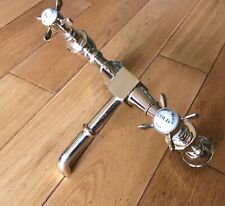 Mixer Tap Samuel Heath Luxury Antique Gold Extended Spout Taps for sale  Shipping to South Africa