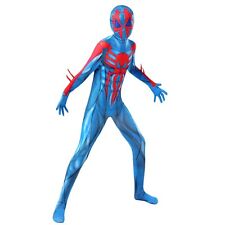 Spider-Man 2099 Spider-verse Bodysuit Morph suit Superhero Adult Cosplay Costume for sale  Shipping to South Africa