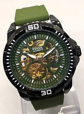 Relógio de pulso masculino Fantastic Fossil automático esqueleto mostrador verde pulseira de silicone comprar usado  Enviando para Brazil