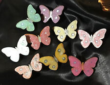 Colourful butterfly buttons for sale  CATERHAM