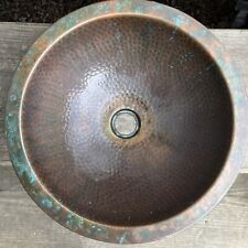 Pia drop-in antiga de cobre martelada, usado comprar usado  Enviando para Brazil
