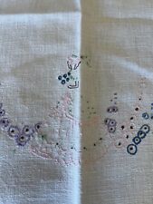 Vintage natural linen for sale  SOUTHPORT