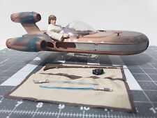 Star Wars Black Series Luke Skywalker X-34 Landspeeder & Action Figure for sale  Round Rock