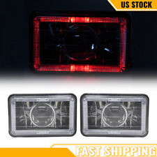 2 peças farol de LED 4x6 polegadas feixe selado para 1994 1995 1996 1997 Chevy S10 Blazer, usado comprar usado  Enviando para Brazil