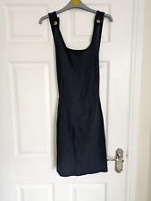 Joanie navy pinafore for sale  WAKEFIELD