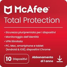 Mcafee total protection usato  Italia