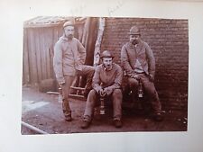 Photograph antique miners d'occasion  Expédié en Belgium