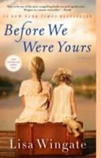 Usado, Before We Were Yours: A Novel de Wingate, Lisa, libro de bolsillo segunda mano  Embacar hacia Argentina