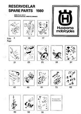 Husqvarna parts manual for sale  Lexington