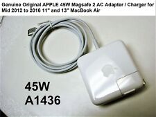 Original 45W Charger for MacBook Air 11" 13" 2012 2013 2014 2015 2016 A1436 Used, used for sale  Shipping to South Africa