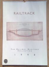 Railtrack calendar 1998 for sale  REDHILL