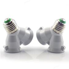 Adaptador de lâmpada LED E27 1 a 2 E27 conversor divisor dividido soquete CB1 comprar usado  Enviando para Brazil