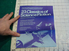 Folleto limpio de colección: 23 CLÁSICOS DE CIENCIA FICCIÓN 1975 catálogo segunda mano  Embacar hacia Argentina