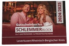 Gutscheinbuch schlemmerblock 2 gebraucht kaufen  Innen-,Oststadt