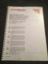 Jacobsen safety operation for sale  LEEK