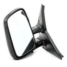 Wing Door Mirror Manual Adjust Black Cover For VW Transporter T4 Left Side for sale  TELFORD
