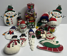 Lot snowman ornaments for sale  Hazlet
